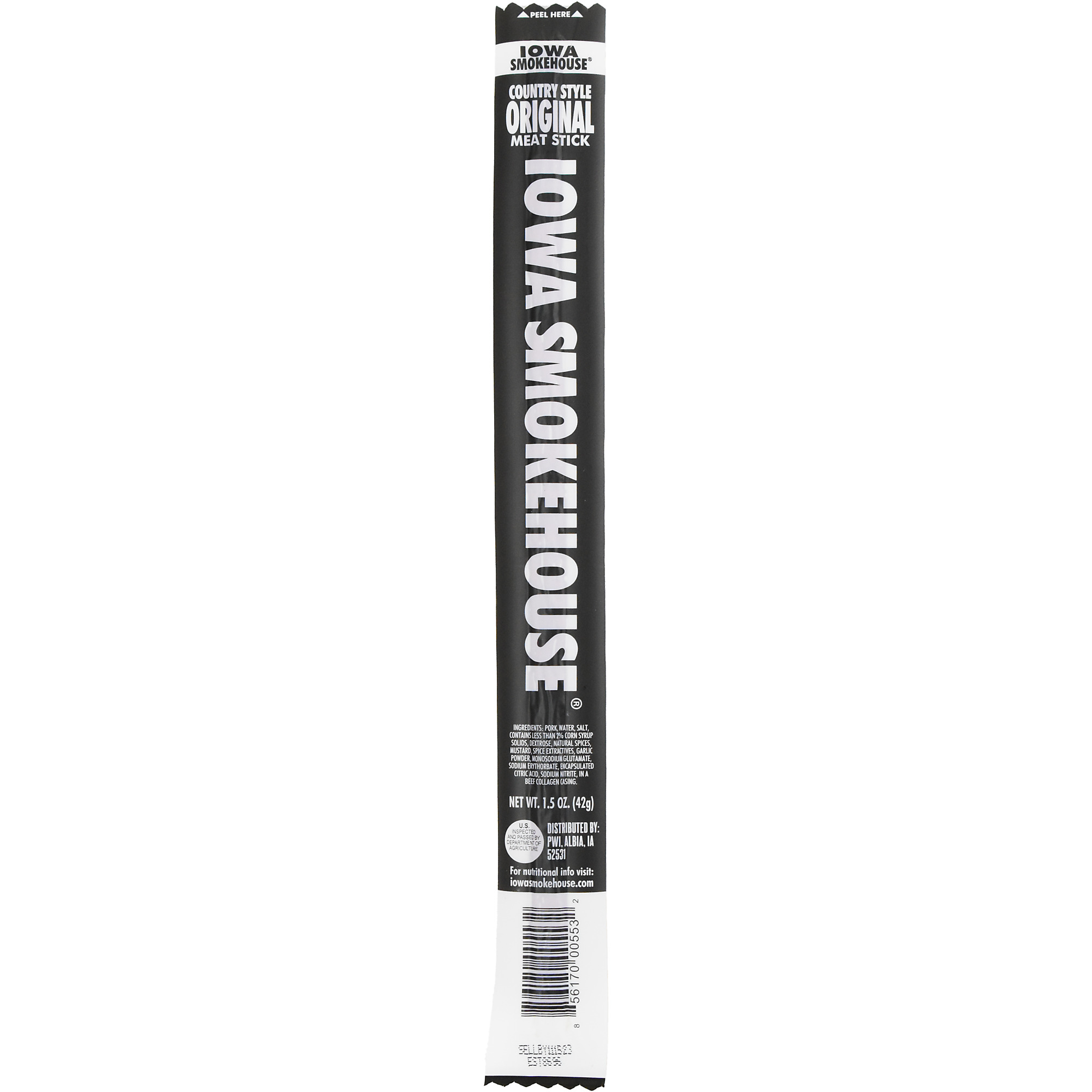 IOWA SMOKEHOUSE 1.5 oz Country Style Meat Stick Original